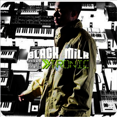 Black Milk — Tronic Silver Edition 앨범 커버