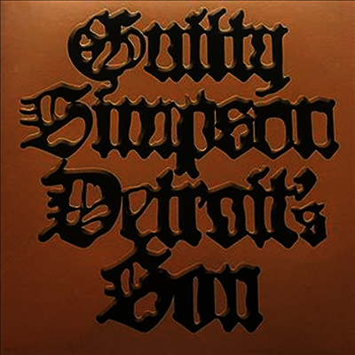 Guilty Simpson — Detroit's Son (Download Card) 앨범 커버