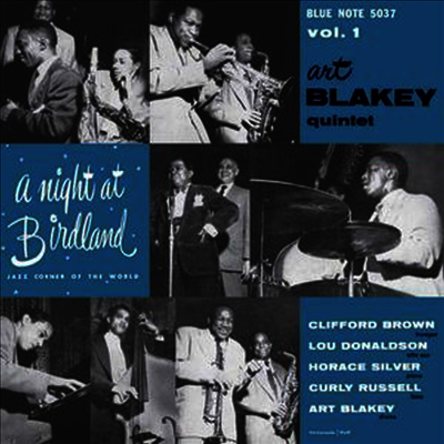 Art Blakey — Night At Birdland With Art Blakey Quintet Vol 1 앨범 커버