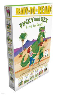 Pinky and Rex Love to Read! (Boxed Set): Pinky and Rex; Pinky and Rex and the Mean Old Witch; Pinky and Rex and the Bully; Pinky and Rex and the New N