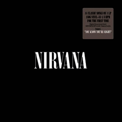 Nirvana — Nirvana (Gatefold)(Download Card)(Deluxe Super Analog)(45RPM) 앨범 커버