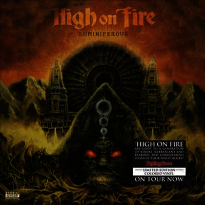 High On Fire — Luminiferous 앨범 커버