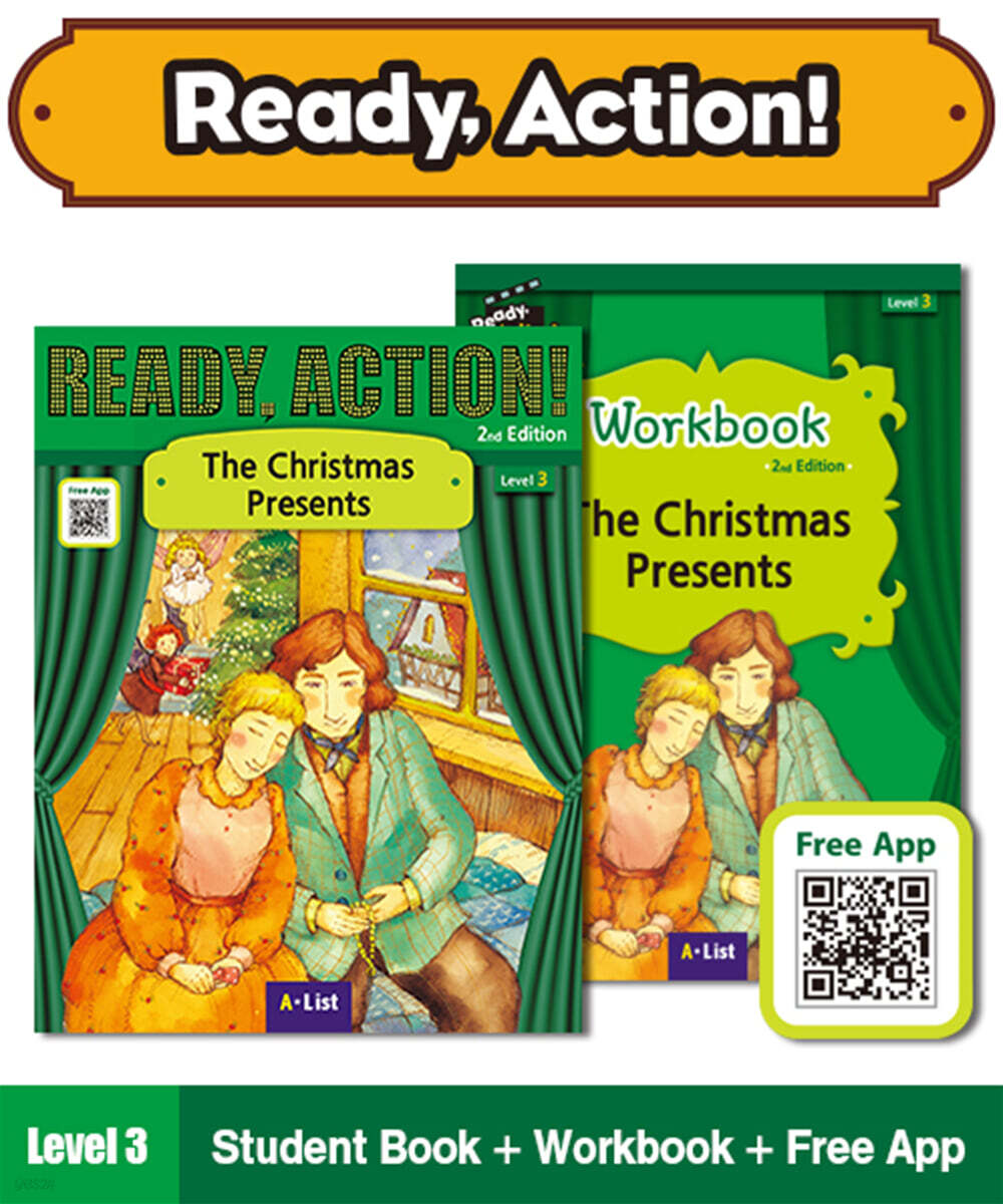 Ready Action Level 3 : The Christmas Presents (SB+WB)