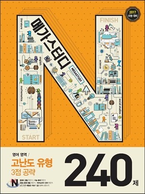 Megastudy 메가스터디 N제 영어영역 고난도 유형(3점 공략) 240제 (2016년)