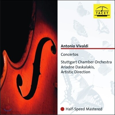 Ariadne Daskalakis, Stuttgart Chamber Orchestra — Ariadne Daskalakis 비발디: 협주곡집 (Vivaldi: Concertos) 앨범 커버