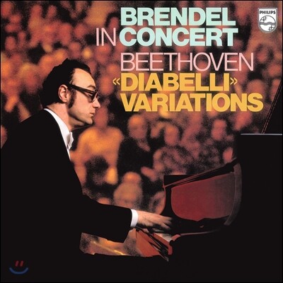 Alfred Brendel — 베토벤: 디아벨리 변주곡 (Brendel in Concert - Beethoven: Diabelli Variations) 앨범 커버