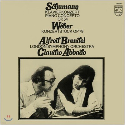 Alfred Brendel, London Symphony Orchestra, Claudio Abbado, Robert Schumann — Alfred Brendel / Claudio Abbado 슈만: 피아노 협주곡 (Schumann: Piano Concerto Op.54) 앨범 커버