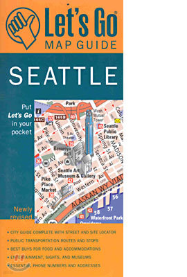 Let's Go Map Guide Seattle