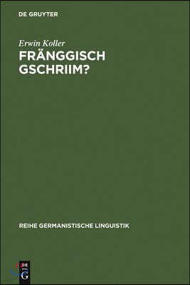 Fränggisch gschriim?