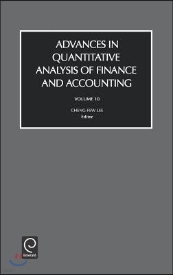 Advances in Quantitive Analysis of Finance and Accounting