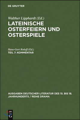 Kommentar: Aus Dem Nachlaß Von Walther Lippardt Hrsg.