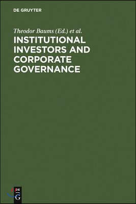 Institutional Investors and Corporate Governance