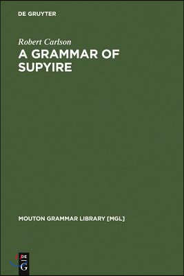 A Grammar of Supyire