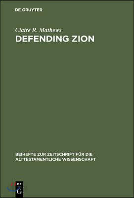 Defending Zion