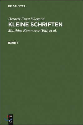 Kleine Schriften: Eine Auswahl Aus Den Jahren 1970-1999 in Zwei Bänden. Bd 1: 1970-1988. Bd 2: 1988-1999