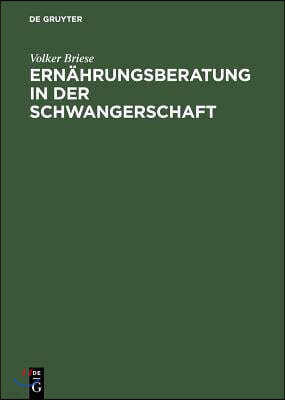 Ernährungsberatung in Der Schwangerschaft