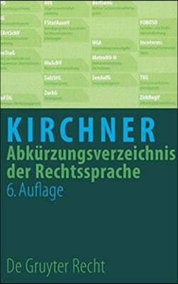 Abkurzungsverzeichnis Der Rechtssprache