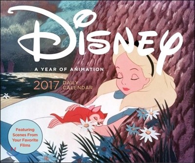 Disney 2017 Daily Calendar: A Year of Animation