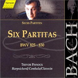 Trevor Pinnock : ĸƼŸ - Ʈ ǳũ (Bach, J S: Partitas Nos. 1-6, BWV825-830)