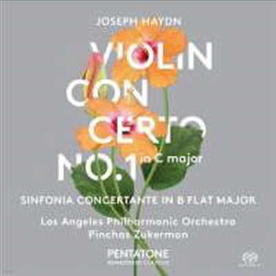 ̵: ̿ø ְ 1 & Ͼ ü (Haydn: Violin Concerto No.1 & Sinfonia Concertante) (SACD Hybrid) - Pinchas Zukerman