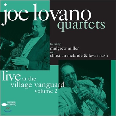 Joe Lovano — Quartets: Live At The Village Vanguard Vol. 2 앨범 커버