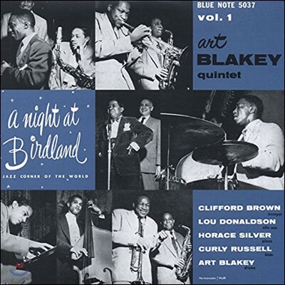 Art Blakey Quintet — A Night At Birdland Vol.1 앨범 커버