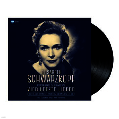 Elisabeth Schwarzkopf,George Szell — R. 슈트라우스: 4개의 마지막 노래 (R. Strauss: Vier letzte Lieder) - Elisabeth Schwarzkopf 앨범 커버