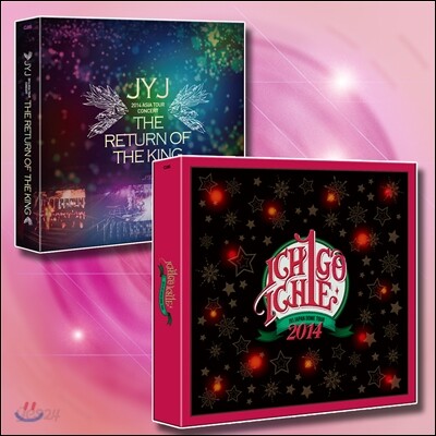 JYJ (제이와이제이) 이치고이치에 + 리턴 오브 더 킹 패키지 DVD 패키지 [한정판]