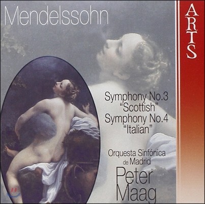 Peter Maag ൨:  3 'Ʋ', 4 'Ż' (Mendelssohn: Symphonies 'Scottish', 'Italian')