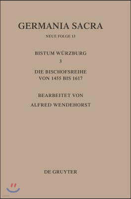 Die Bistümer Der Kirchenprovinz Mainz. Das Bistum Würzburg III.