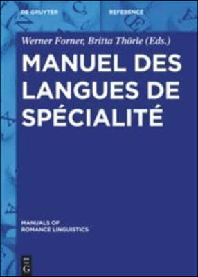 Manuel Des Langues De Specialite