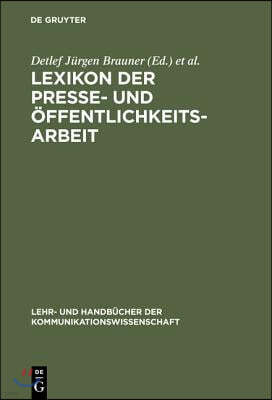 Lexikon der Presse- und Öffentlichkeitsarbeit