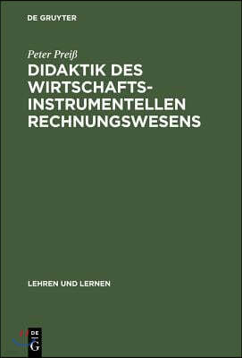 Didaktik Des Wirtschaftsinstrumentellen Rechnungswesens