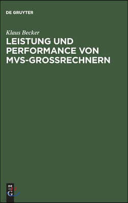 Leistung und Performance von MVS-Großrechnern