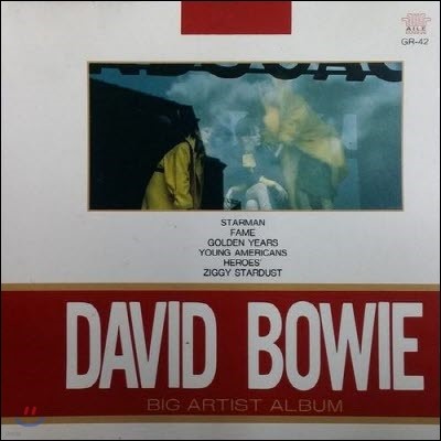 [߰] David Bowie / Big Artist Album - David Bowie (/gr42)