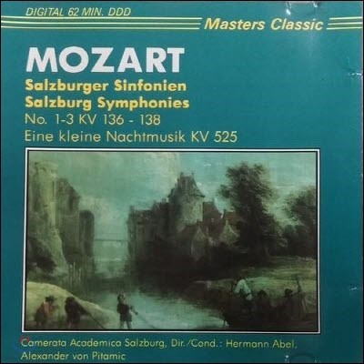 [߰] Alexander Von Pitamic / Mozart : Salzburg Symphonies (/cls4004)