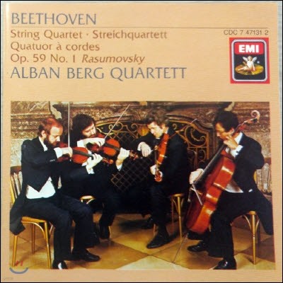 [߰] Alban Berg Quartett / Beethoven : String Quartets Op.59/1 (/cdc7471312)