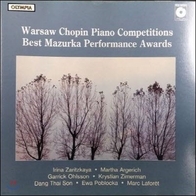 [߰] V.A. / Fryderyk Chopin : Warsaw Chopin Piano Competitions Best Mazurka Performance Awards (  ָī ι Ư  ݷ/srcd1130)
