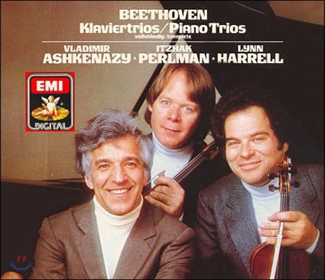 [߰] Vladimir Ashkenazy, Itzhak Perlman, Lynn Harrell / Beethoven : Piano Trios (/4CD/cds7474558)