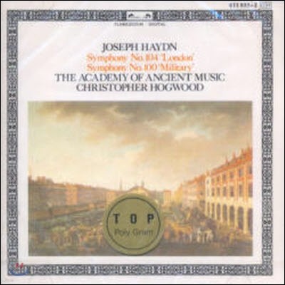 [߰] Christopher Hogwood / Haydn : Symphony No.104 London, No.100 Military (dd1981)