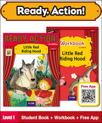 Ready Action Level 1: Little Red Riding Hood (SB+WB)