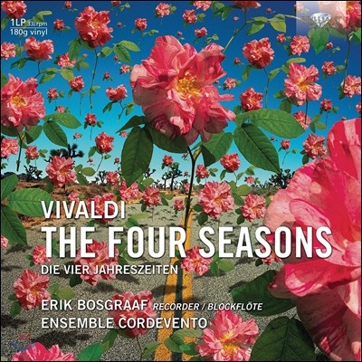 Erik Bosgraaf, Ensemble Cordevento — Erik Bosgraaf 비발디: 사계 [리코더 연주 버전] (Vivaldi: The Four Seasons) 앨범 커버