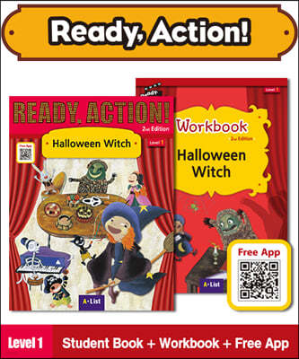 Ready Action Level 1: Halloween Witch (SB+WB)