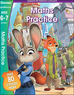 Zootropolis - Maths Practice, Ages 6-7