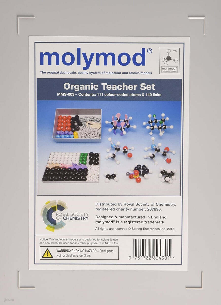 Set De Stéréochimie Molymod MMS-050-FJ – Pour Profs Ou étudiants En Chimie (12-16 Ans) – Occasion