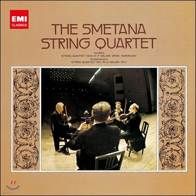 Smetana String Quartet 庸 / Ű:   (Dvorak: String Quartet No.12 Op.96 'American' / Tchaikovsky: Quartet No.1 Op.11)