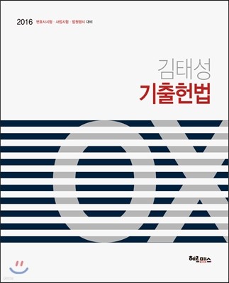 김태성 기출헌법OX