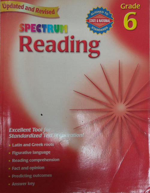 Spectrum Reading  Grade 6
