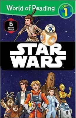 World of Reading Level 1 : Captain America: Star Wars 리더스 6종 Box Set