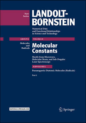 Molecular Constants Mostly from Microwave, Molecular Beam, and Sub-Doppler Laser Spectroscopy: Paramagnetic Diatomic Molecules (Radicals), Part 1